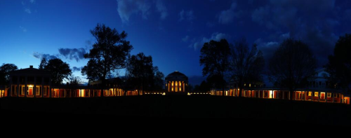 The Lawn at night